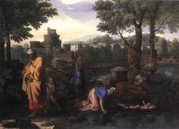 尼古拉斯 普桑 The Exposition of Moses 尼古拉斯 普桑 The Exposition of Moses